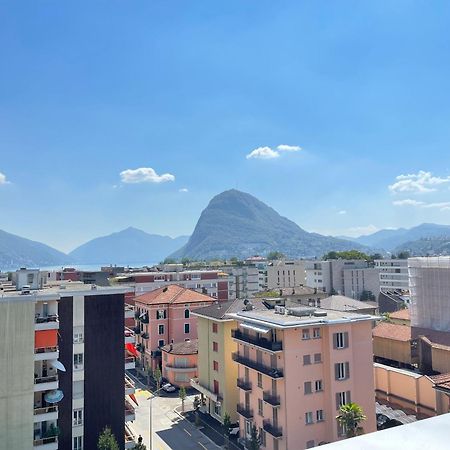 Flat Iron Apartments By Quokka 360 - Modern Building 5 Min From The Centre Of Lugano Viganello Exterior photo