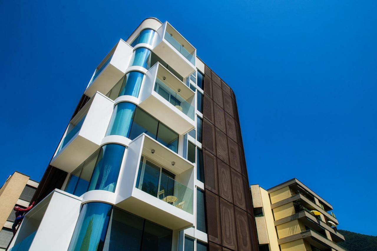 Flat Iron Apartments By Quokka 360 - Modern Building 5 Min From The Centre Of Lugano Viganello Exterior photo