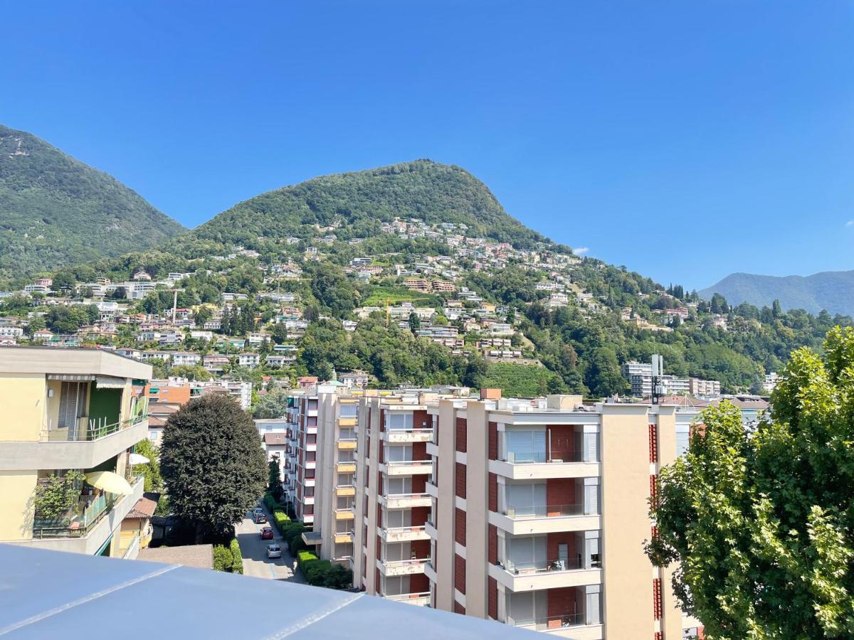 Flat Iron Apartments By Quokka 360 - Modern Building 5 Min From The Centre Of Lugano Viganello Exterior photo