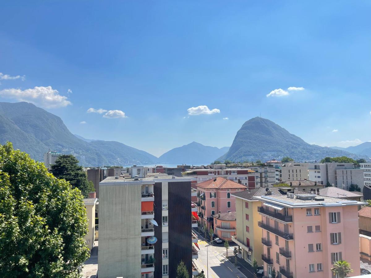 Flat Iron Apartments By Quokka 360 - Modern Building 5 Min From The Centre Of Lugano Viganello Exterior photo