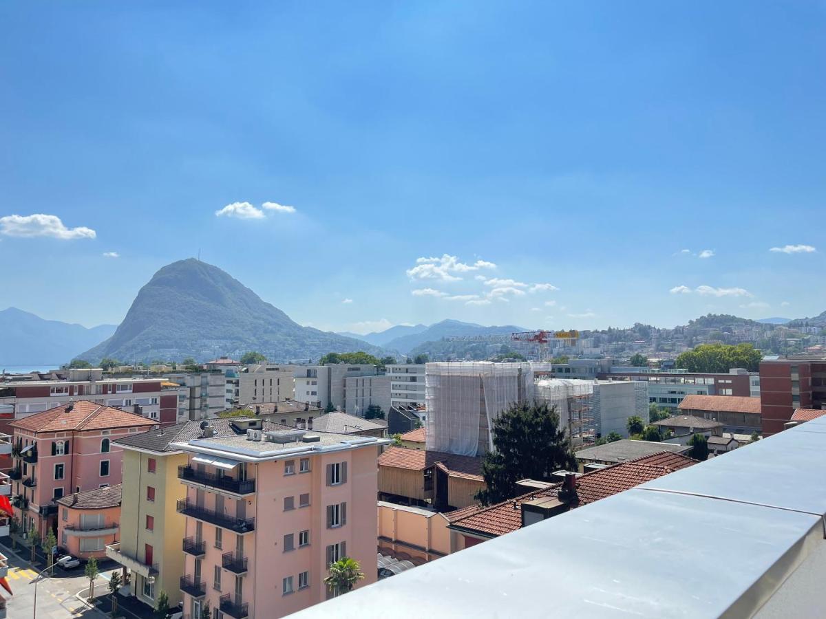 Flat Iron Apartments By Quokka 360 - Modern Building 5 Min From The Centre Of Lugano Viganello Exterior photo